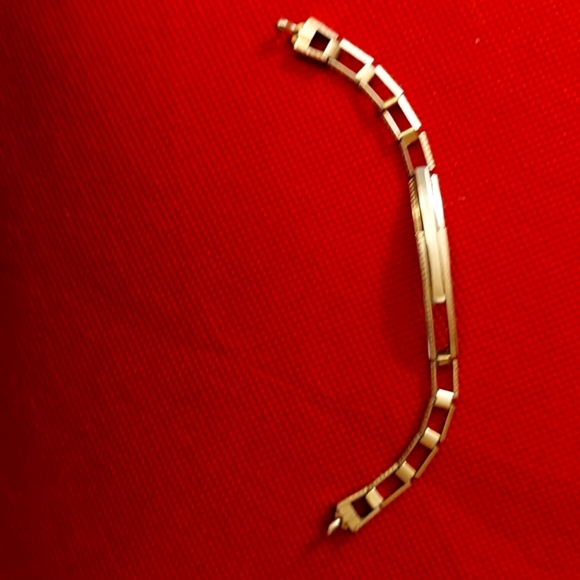 Antique Hadley Patent 12ct Gold-Filled Expansion Wrist Bracelet Watch Strap - Picture 5 of 16